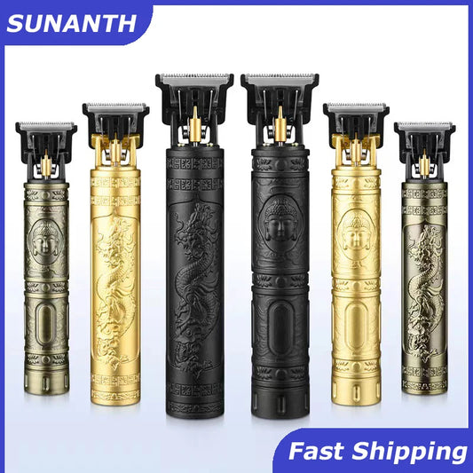 T9 Professional Hair Trimmer Machine for Men – USB Rechargeable