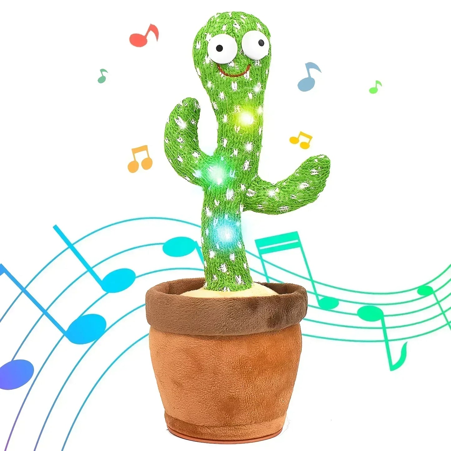 Happy Dancing Cactus Toy – Talking, Shaking & Musical Kids Toy